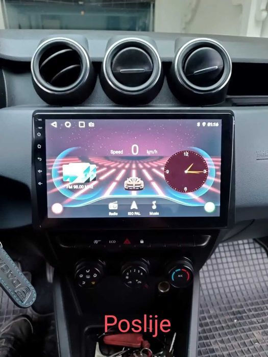 Radio Android 13 Renault Dacia Duster 2018/2021r gps wifi bluetooth