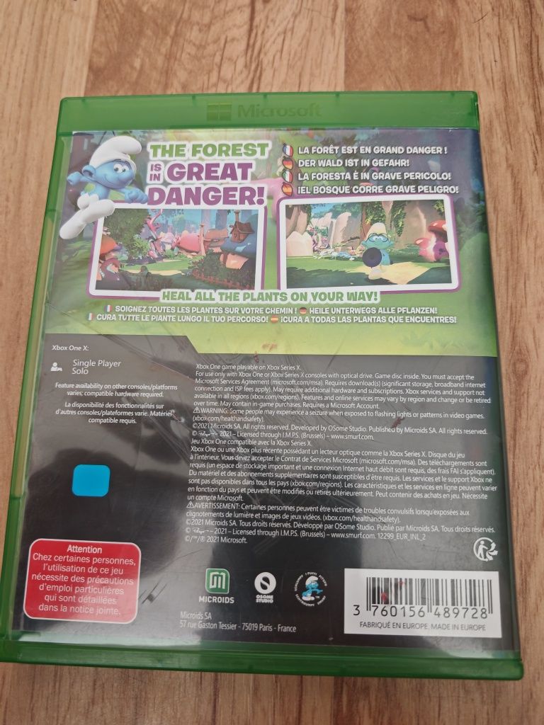 Smerfy misja złoliść xbox one s x series