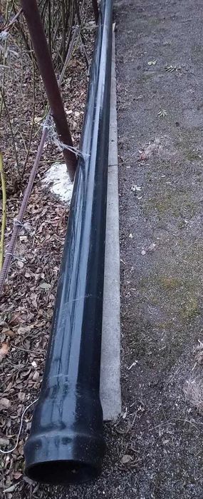 Труба 160*7 мм поліетиленова, каналізаційна, водопровідна, 5,4 м, нова