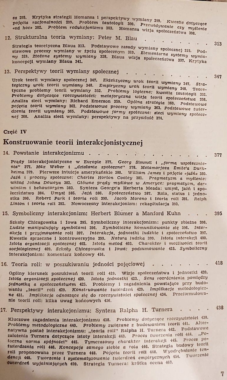 Struktura teorii socjologicznej Turner
