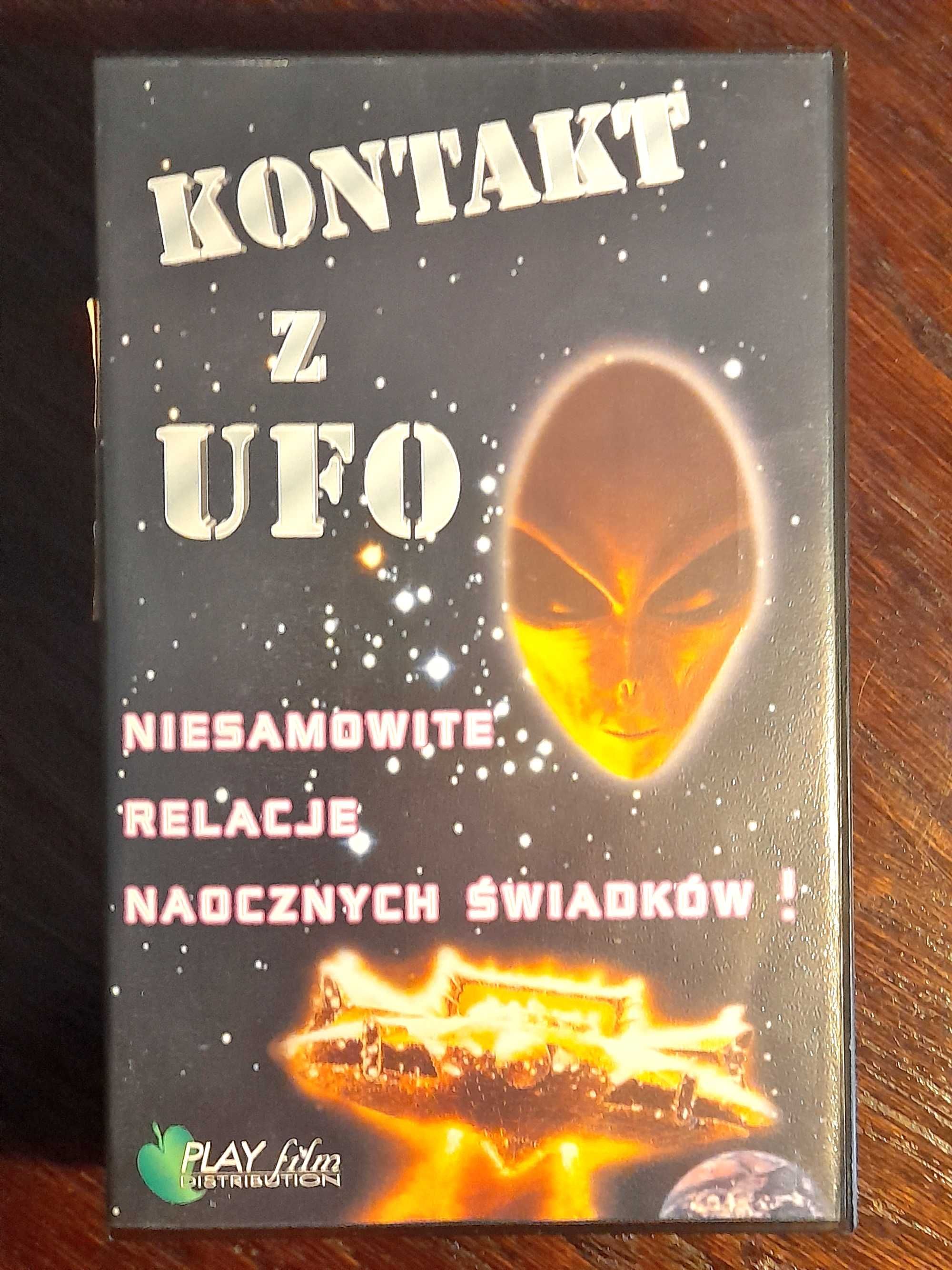 Kontakt z UFO - Niesamowite relacje naocznych świadków - kaseta VHS