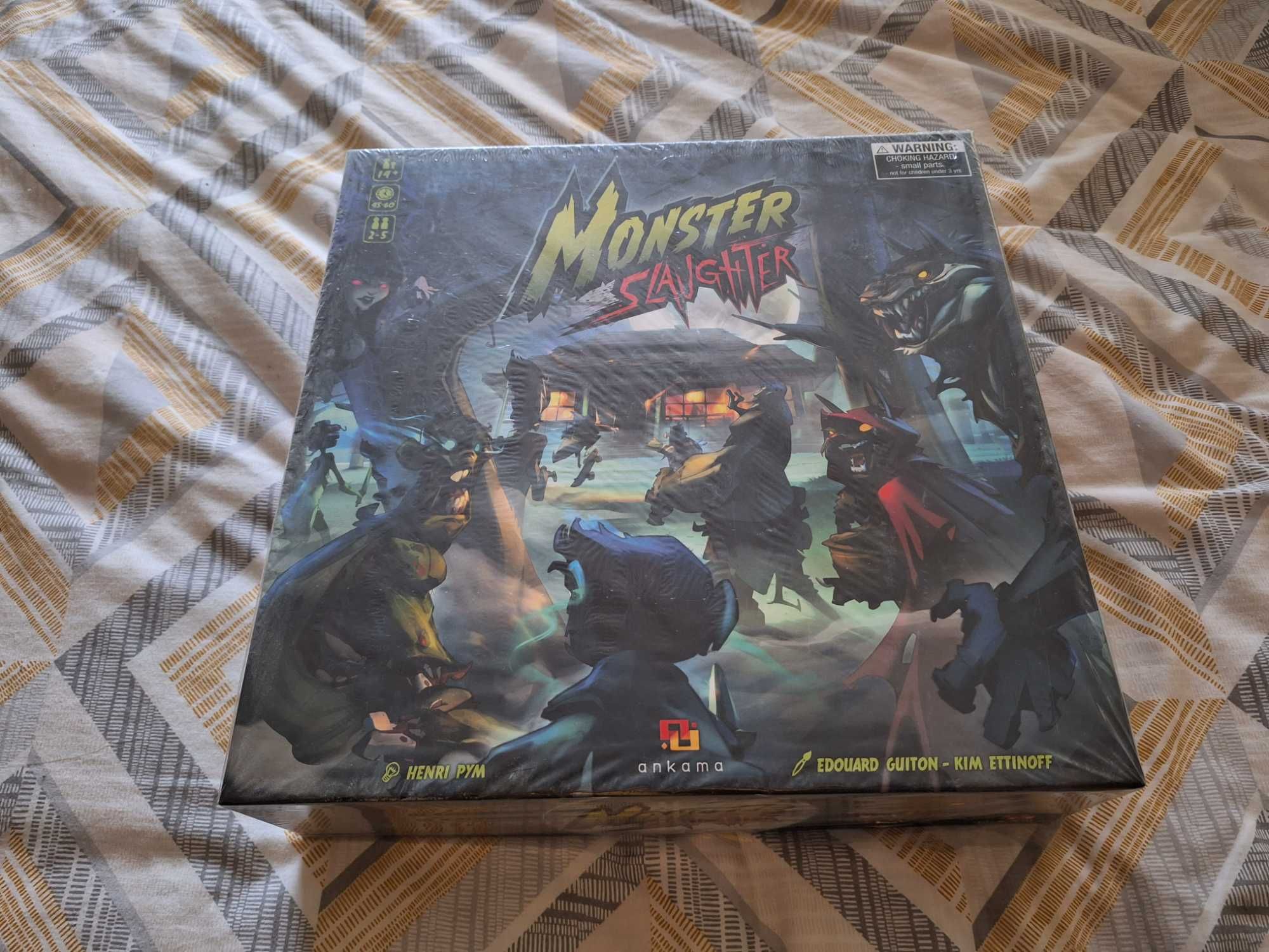 Jogo de tabuleiro : Monster Slaughter