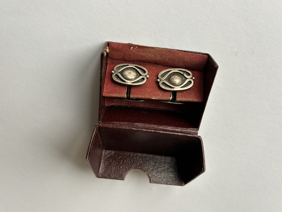 Spinki ORNO z pudełkiem srebro 8,5g