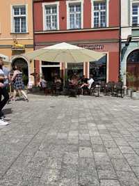 Parasol ogrodowy DUŻY (5m), okrągły, gastronomiczny