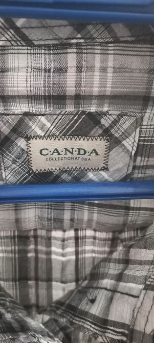 Koszula w krateczkę xxl Canda