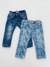 Dwie pary spodni jeansowych dla dziewczynki (86)