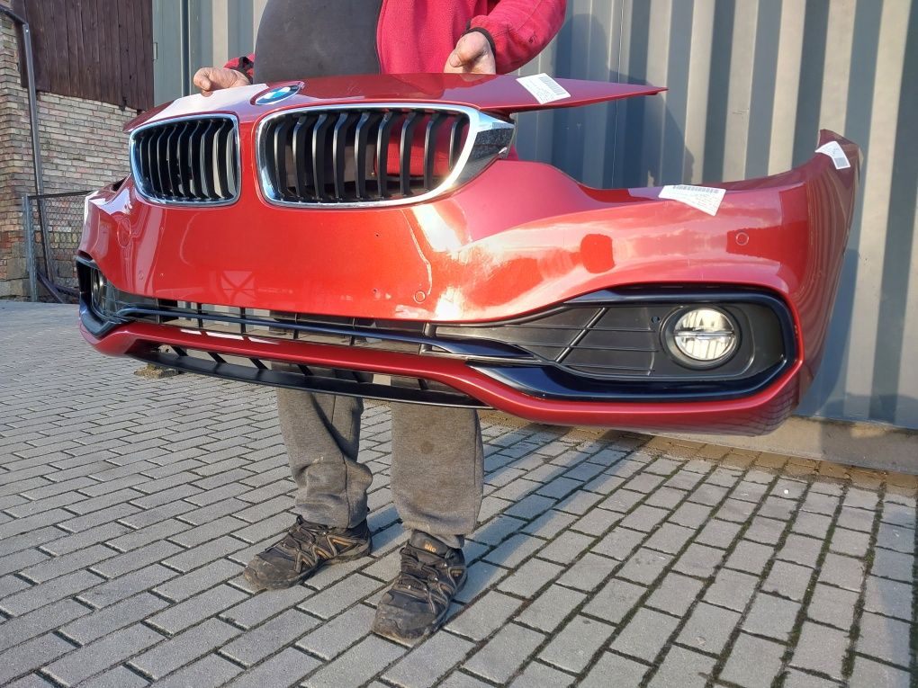 Kompletny Zderzak przód BMW 4 Coupe F32 LCI PDC