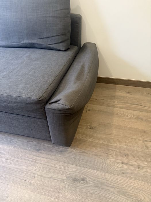 Sofá-cama com chaise longue FRIHETEN