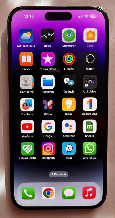 iPhone 14 Pro Max APPLE (6.7'' - 128 GB - Roxo Escuro) com garantia