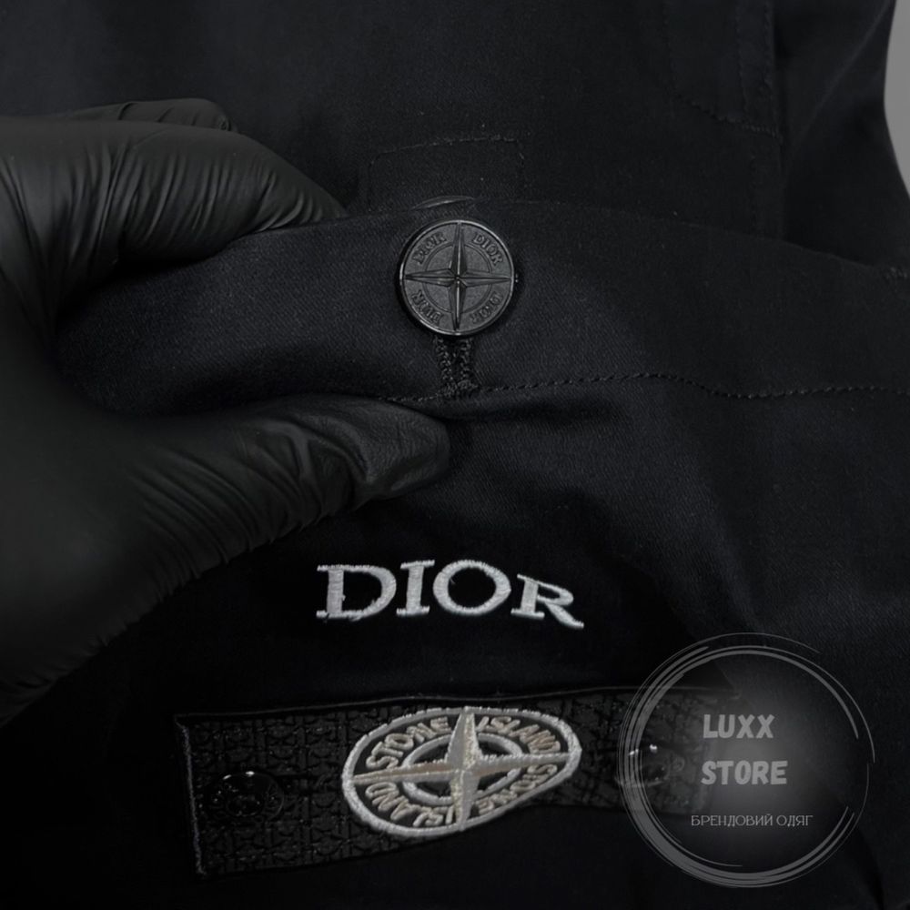 Шорти карго Dior x Stone Island (stoneisland, стон, стонайленд)