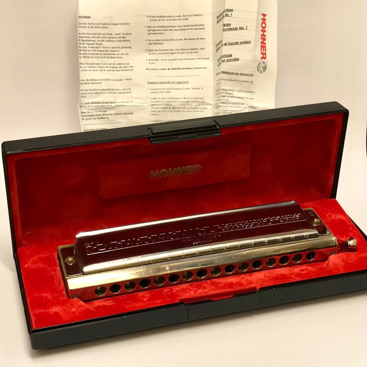 HOHNER Chromonica 280C Harmonijka USTNA OKAZJA