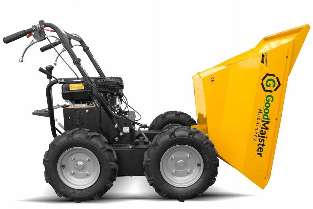 Wozidło kołowe transporter mini wywrotka 4x4 300kg 7,0HP GMM-DP300WH