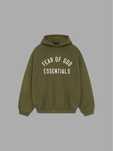 Fear of God Essentials Fleece Hoodie 'Military' (FW24)