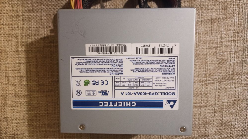 Zasilacz Chieftec GPS-400AA-101 A