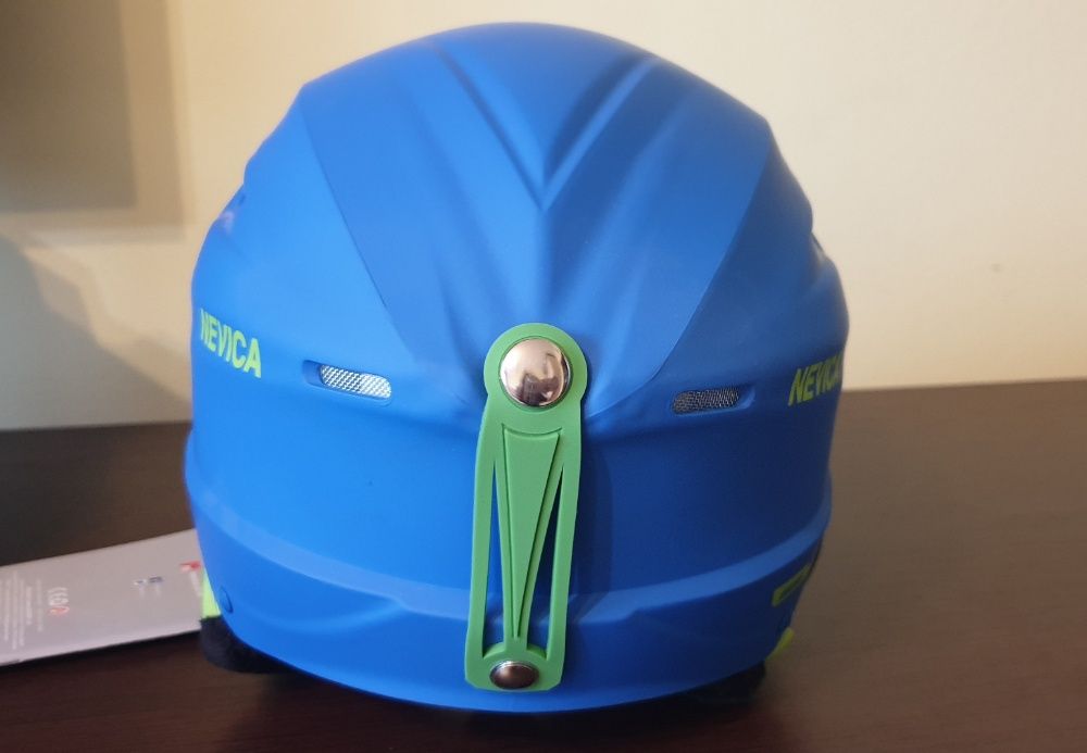 Новый горнолыжный шлем Nevica Meribel детский синий на ог 50-54см
