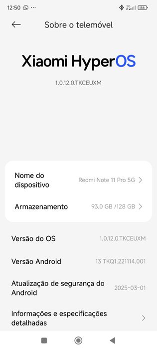 Redemi 11 pro 5 g