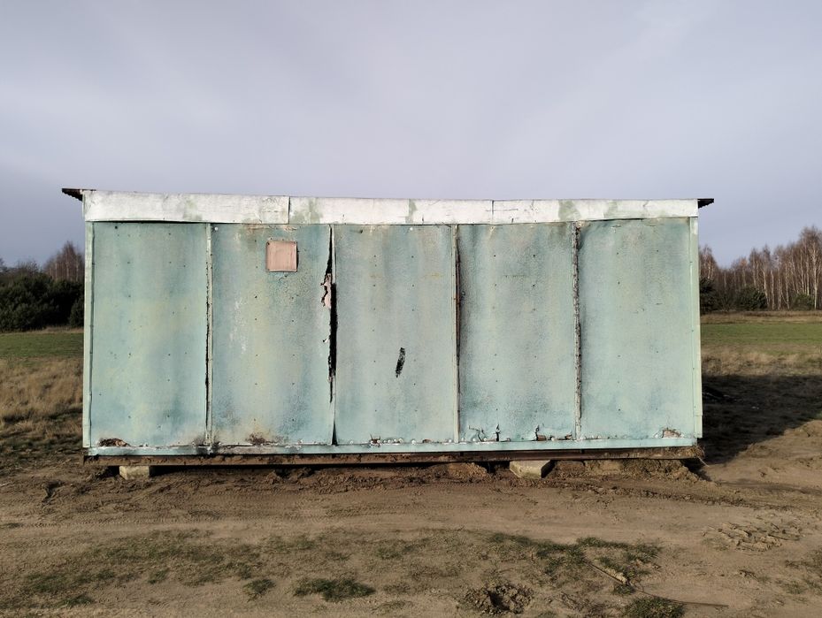 Barak budowlany kontener barakowóz domek letniskowy camping dom