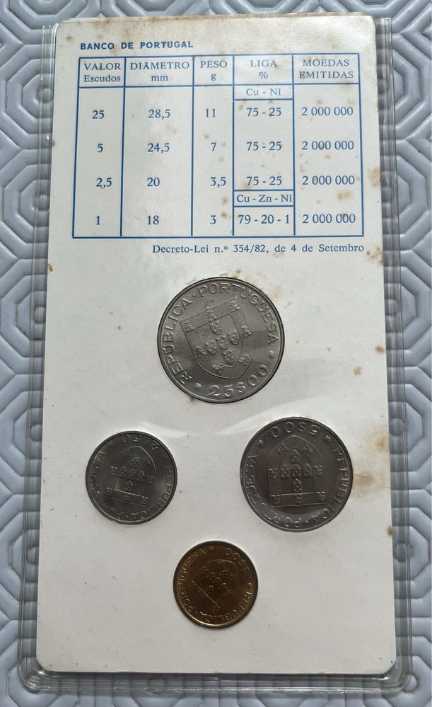 Moedas antigas - Escudos