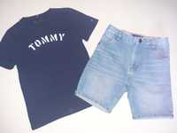 Tommy Hilfiger Next koszulka T-shirt szorty r 152 ZESTAW!
