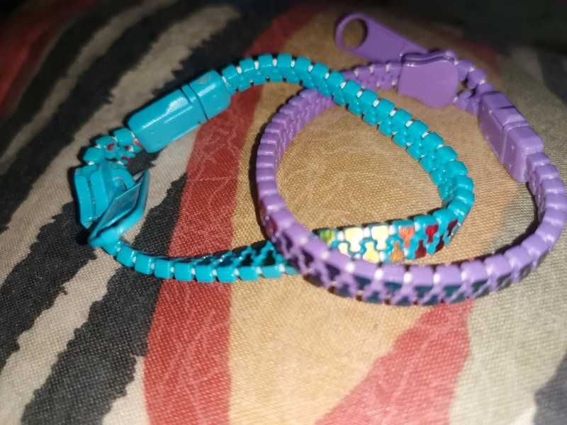 Pulseiras zipper