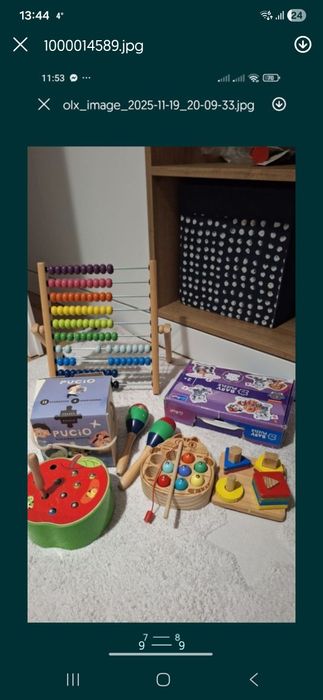 Zestaw zabawek dla dziecka