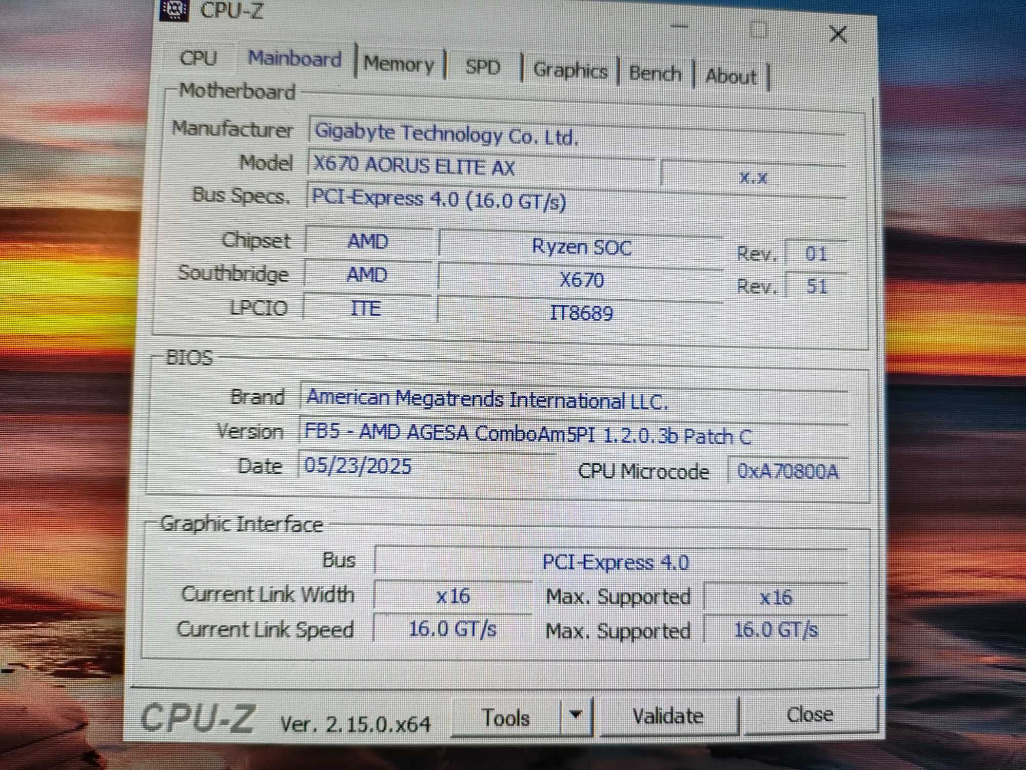 Gigabyte X670 AORUS ELITE AX