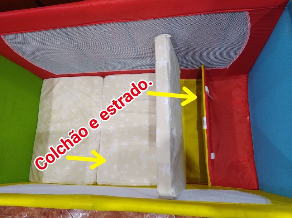 Cama berço de viagem parque para bebé criança casa quarto apartamento
