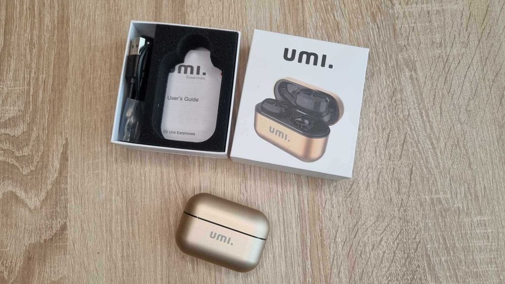 Bezprzewodowe słuchawki bluetooth 5.0 z powerbank