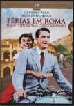 Dvd Férias Em Roma - comédia - Audrey Hepburn/ Gregory Peck - extras