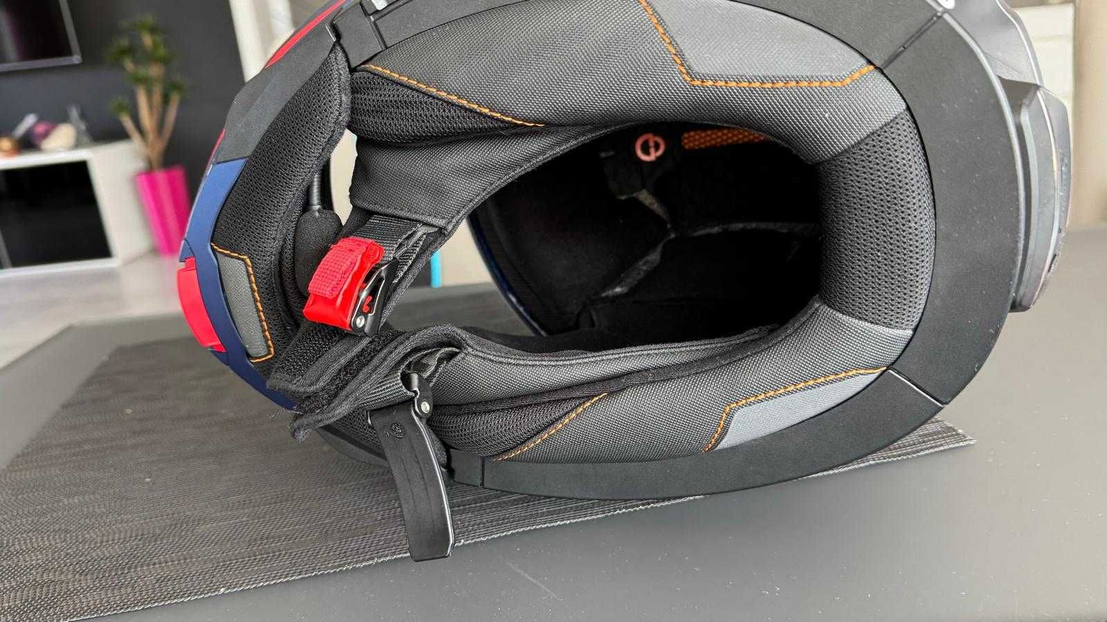 Kask Motocyklowy Schuber C5 Omega z interkomem