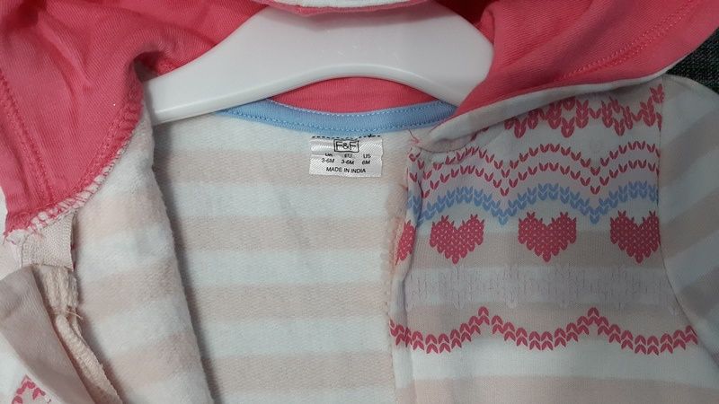 NOWY dres ,pajac F&F 3-6m 68cm