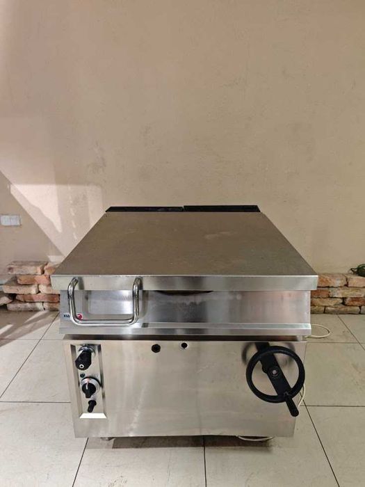 Patelnia uchylna gazowa Fagor 80L – gastronomiczna, żeliwo