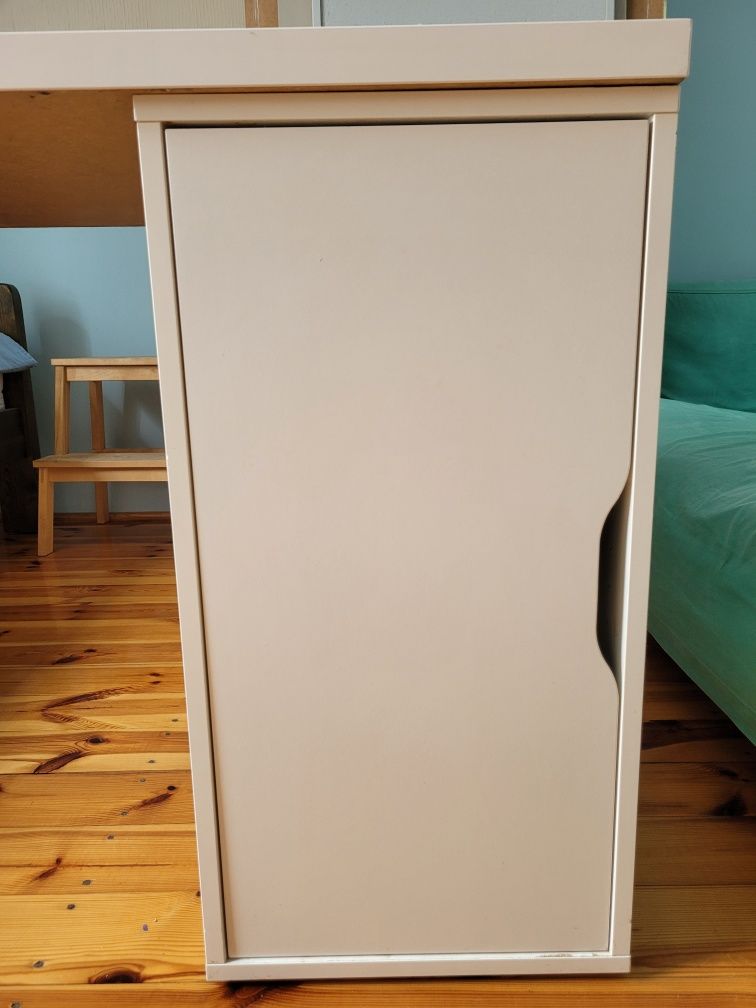 Biurko Ikea z szafką