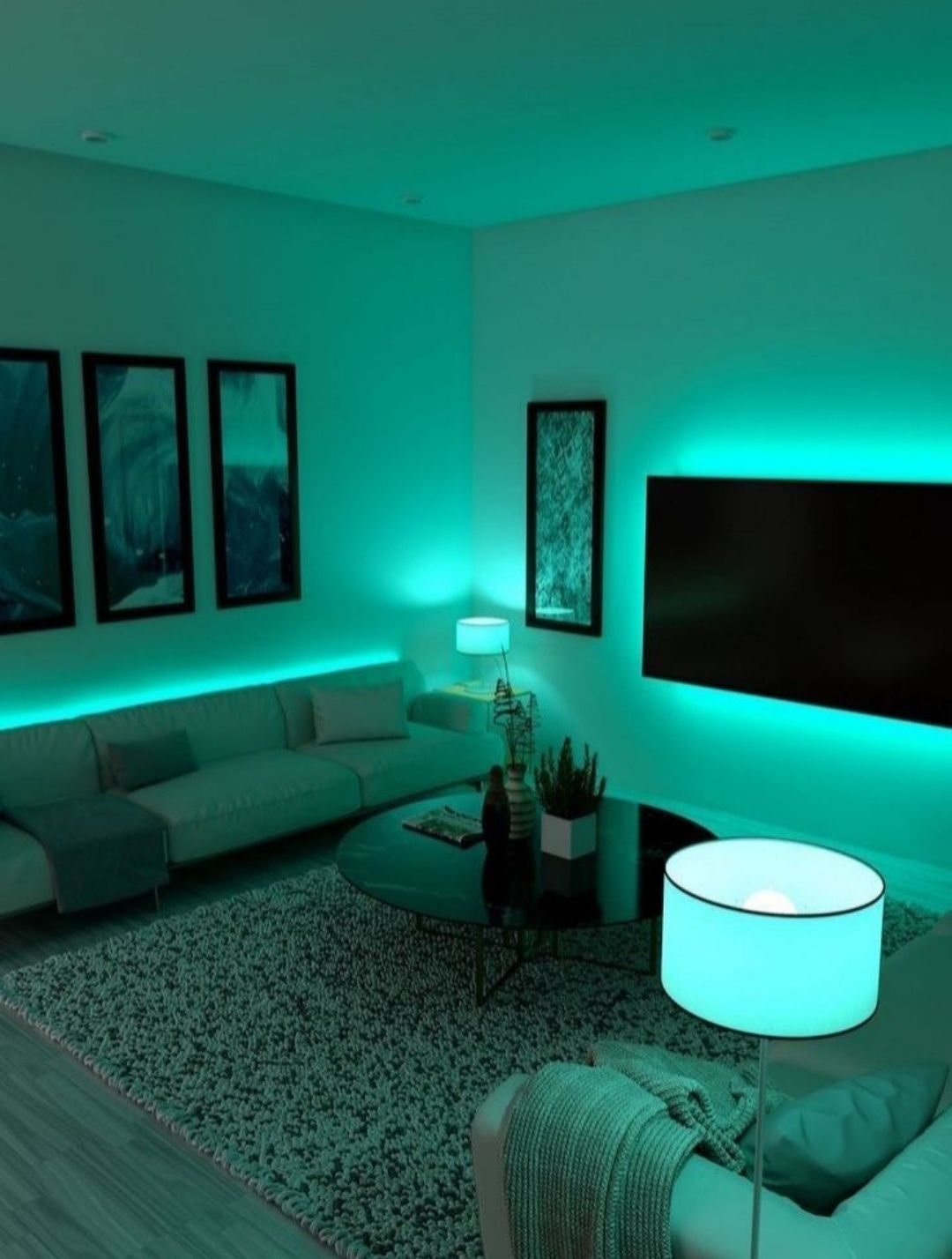 Taśma 15 m RGB ledowa + pilot 24 przyciski + aplikacja bluetooth neon