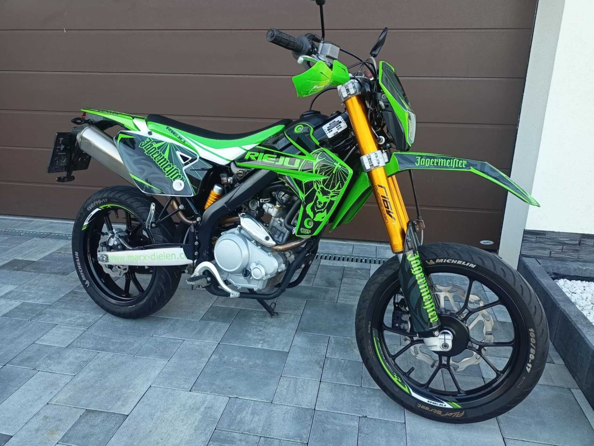 Rieju Marathon MRT 125 z 2018 roku(silnik Yamaha wr)