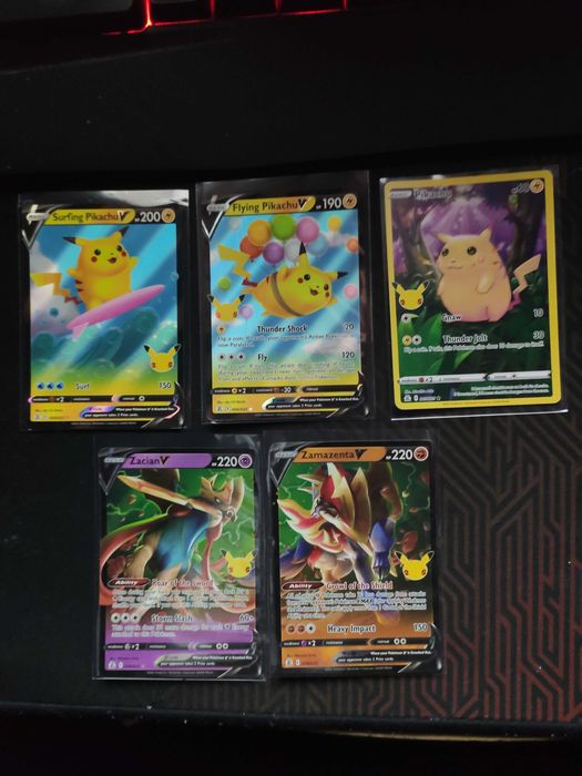 Cartas Pokémon celebrations