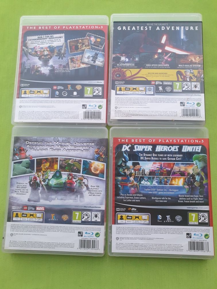 Jogos PS3 -  Lego Batman 2. Super Heroes.  Movie videogame.  Star Wars