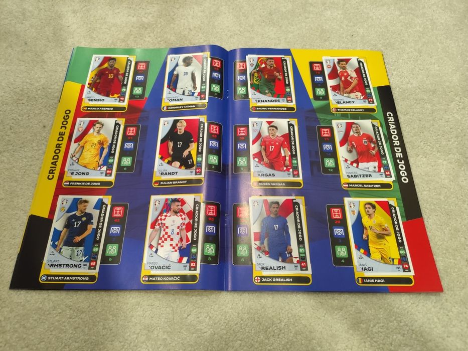 Caderneta Lidl Euro 2024 - Topps - Completa - Rigorosamente Nova