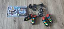 Kontrolery Buzz + dwie gry