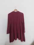 Vestido bordeaux Hunny