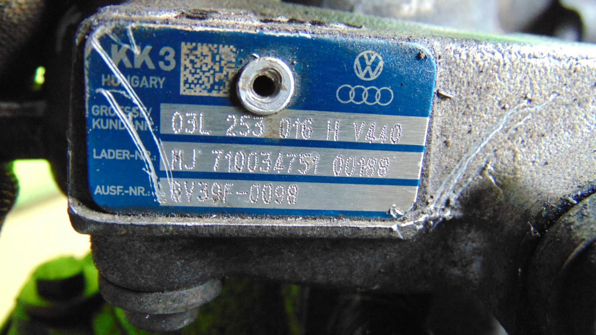 Kwi55 Turbina turbosprężarka skoda praktik 1.6tdi wysyłka