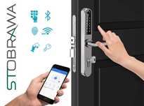 Zamek elektroniczny - Klamka Smartlock na kod, odcisk palca, kartę