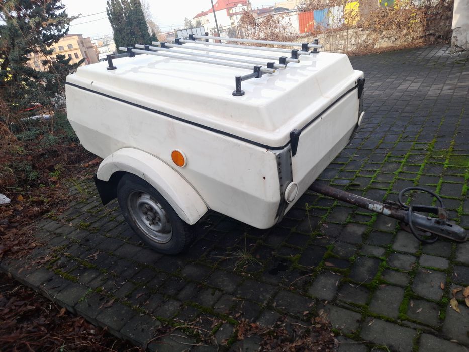 Przyczepa niewiadów N250 N-250 zarejestrowana