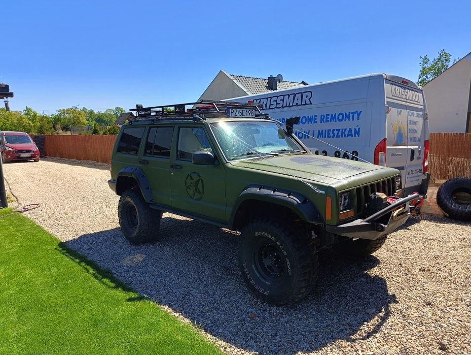 Jeep Cherokee xj 4.0 benzyna + LPG, reduktor 242, Lift 5,5" Offroad