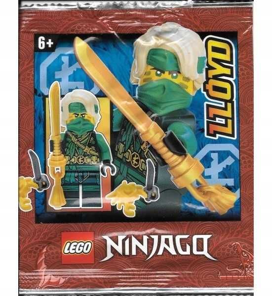 LEGO 892179 - Ninjago LLOYD + BROŃ + KRAB ! - nówka saszetka.
