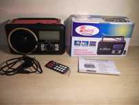Radio przenośne bateryjno-sieciowe EPE FP-920RC, USB, SD, pilot, nowe