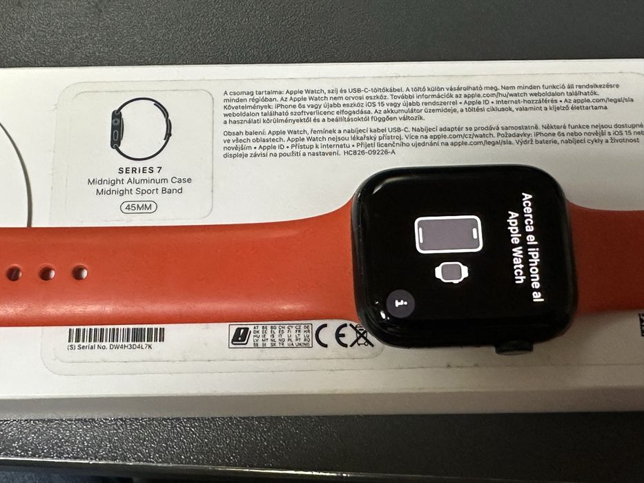 Apple watch 7 series 45mm GPS годинник епл