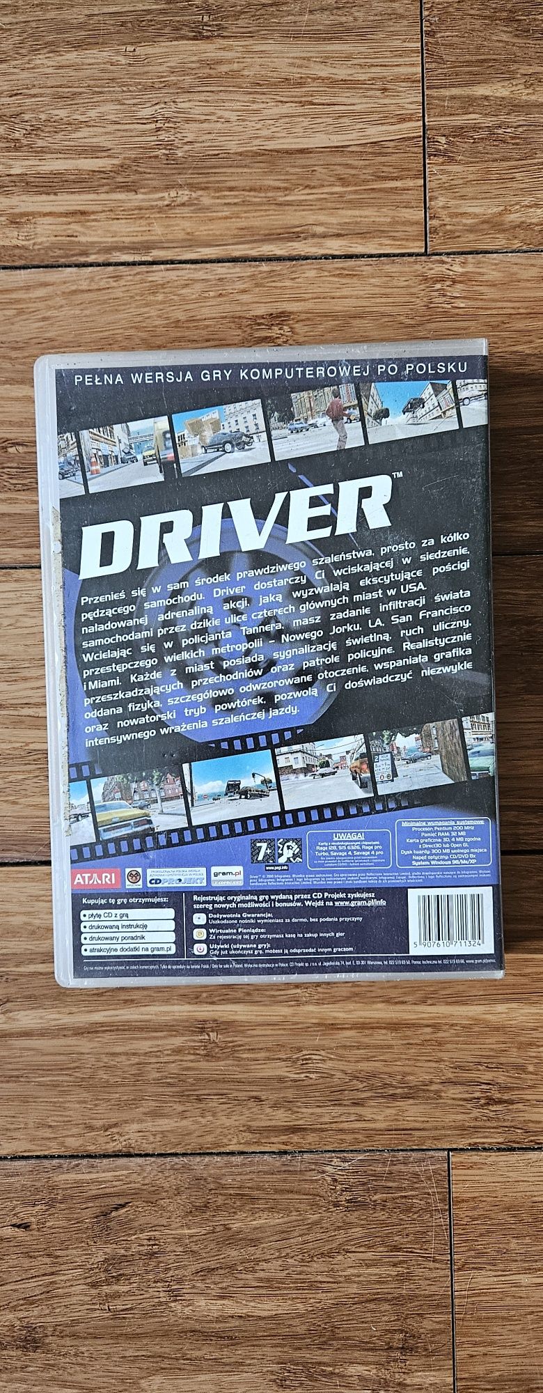 Gra na PC Driver polska wersja językowa