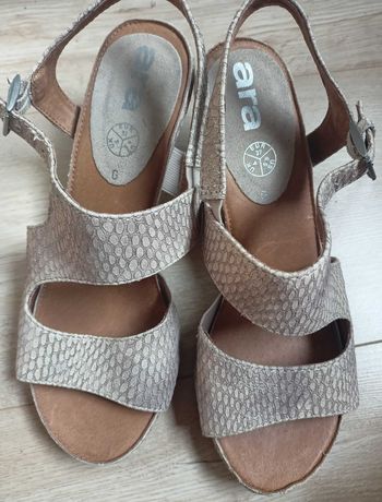 Ara 37 piękne buty sandałki pantofle skóra Zalando