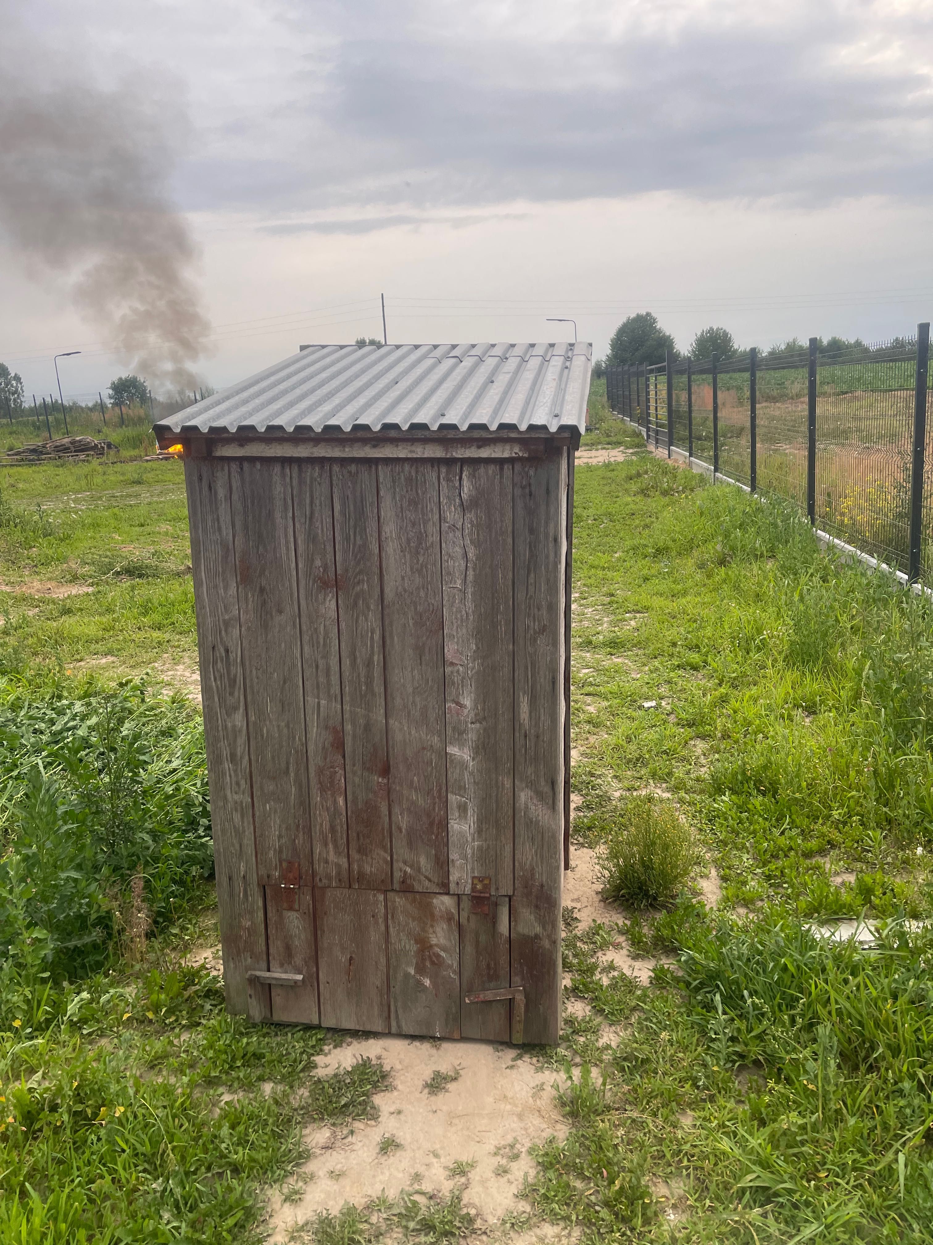 WC na budowę lub działkę